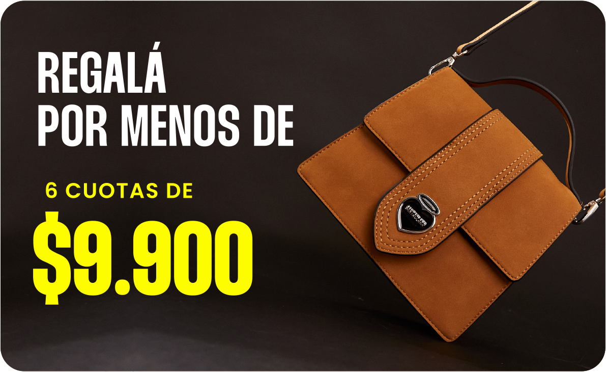 Regala por menos de 6 cuotas de 9900