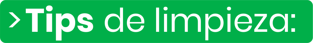 Tips de Limpieza